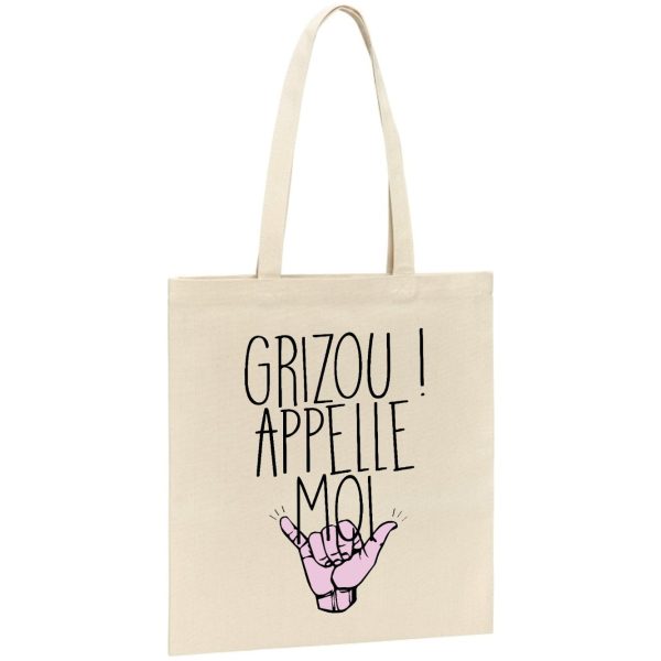 Tote bag Grizou appelle moi