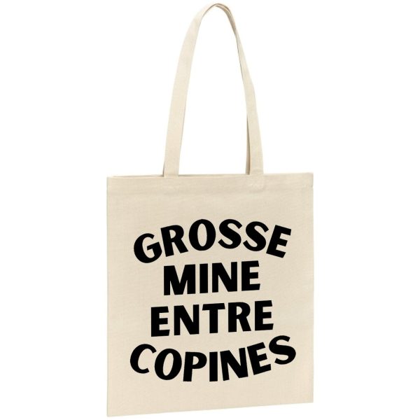 Tote bag Grosse mine entre copines