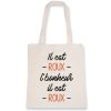 Tote bag Il est roux l’bonheur