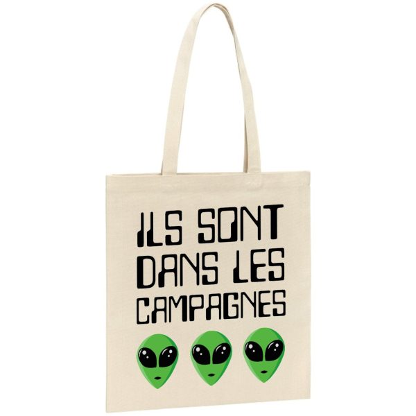 Tote bag Ils sont dans les campagnes