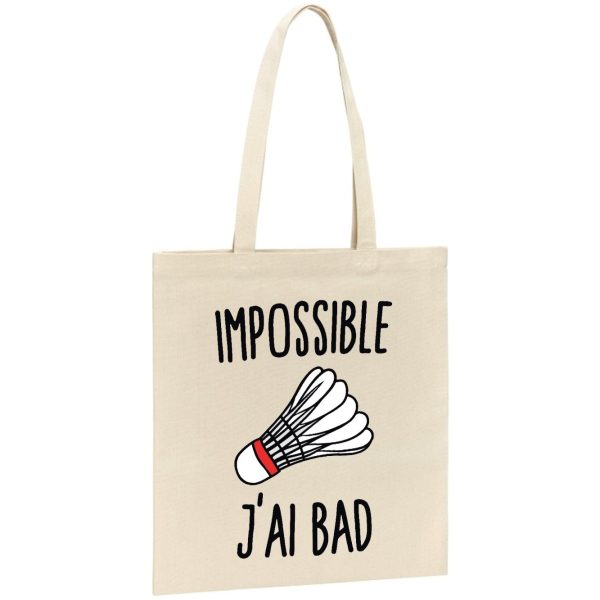 Tote bag Impossible j’ai bad