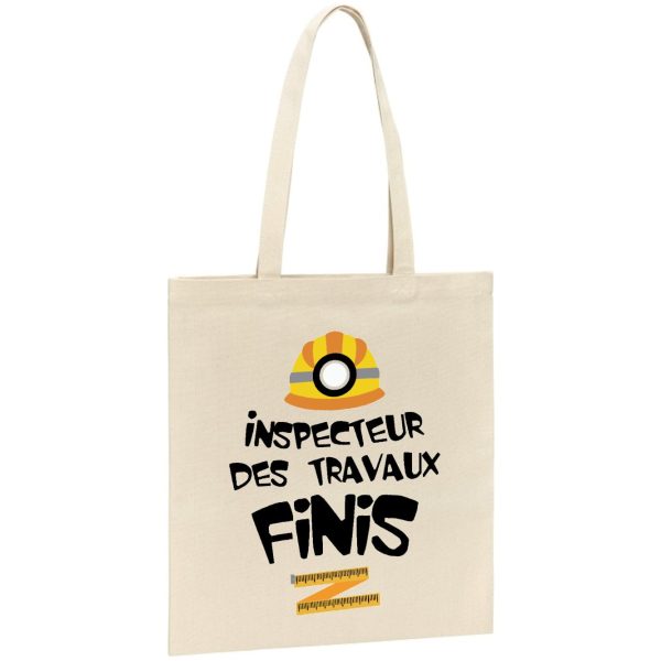 Tote bag Inspecteur des travaux finis