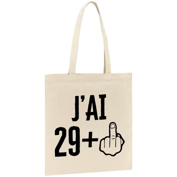 Tote bag J’ai 30 ans 29 + 1