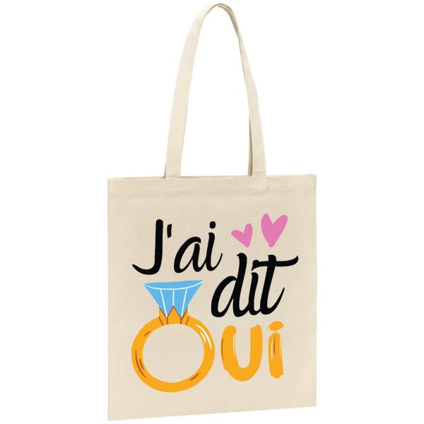 Tote bag J’ai dit oui