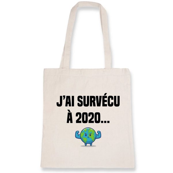 Tote bag J’ai survecu a 2020