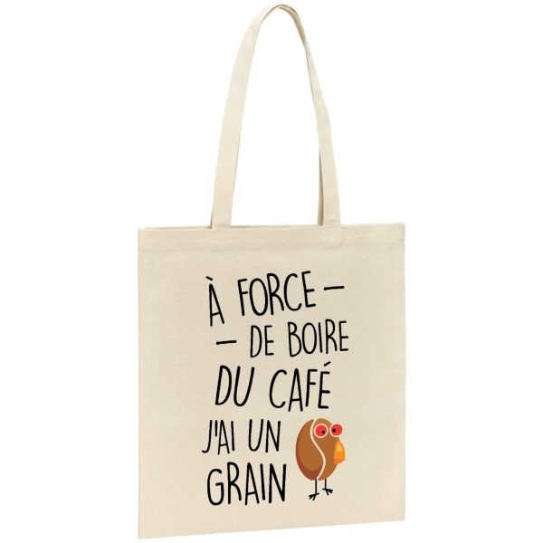 Tote bag J’ai un grain de cafe