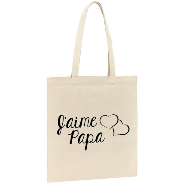 Tote bag J’aime papa