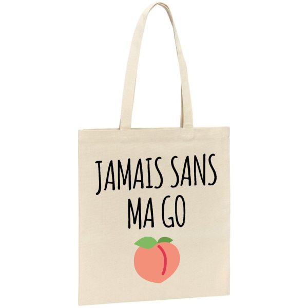 Tote bag Jamais sans ma go