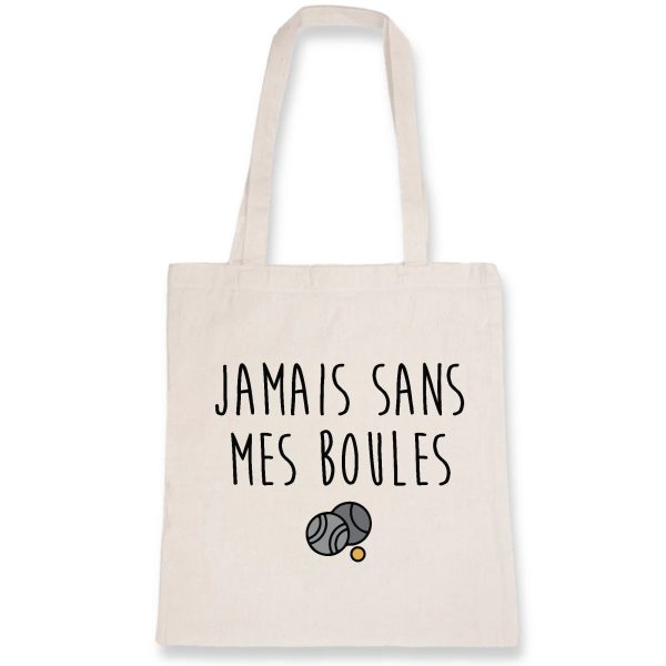 Tote bag Jamais sans mes boules