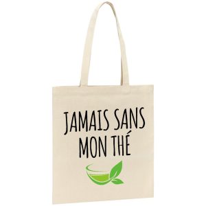 Tote bag Jamais sans mon the
