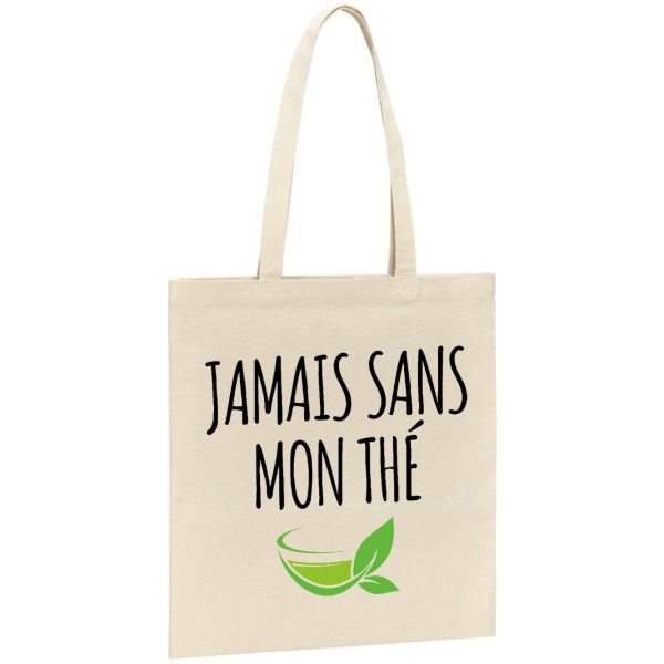 Tote bag Jamais sans mon the