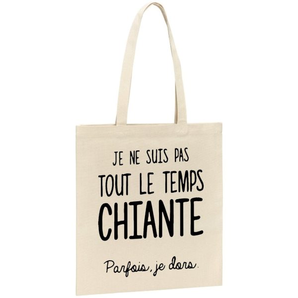 Tote bag Je ne suis pas chiante