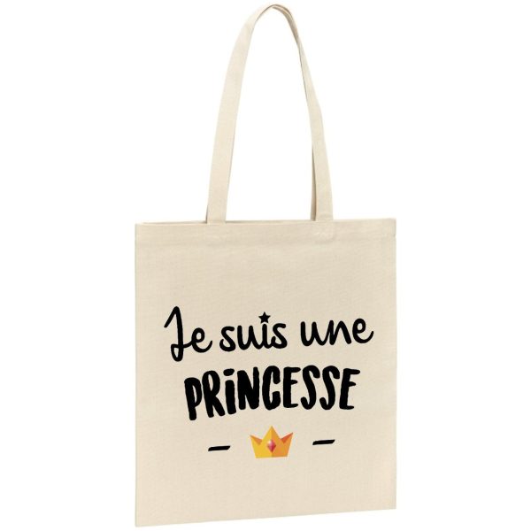 Tote bag Je suis une princesse