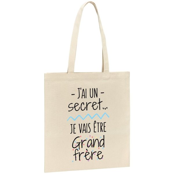 Tote bag Je vais etre grand frere