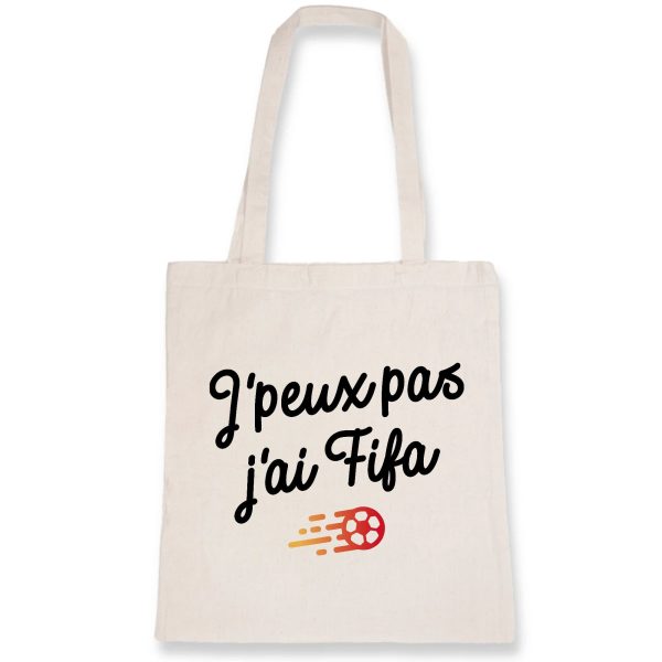 Tote bag J’peux pas j’ai Fifa