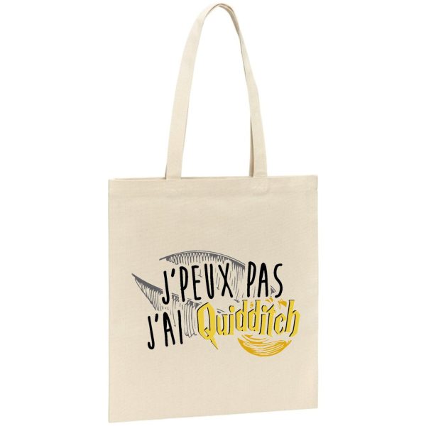 Tote bag J’peux pas j’ai Quidditch