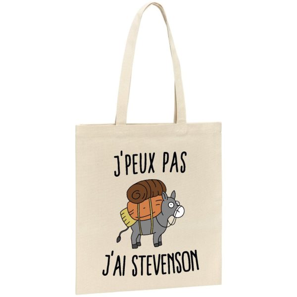 Tote bag J’peux pas j’ai Stevenson