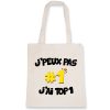 Tote bag J’peux pas j’ai TOP1