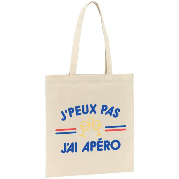 Tote bag J’peux pas j’ai apero