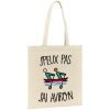 Tote bag J’peux pas j’ai aviron
