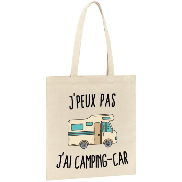 Tote bag J’peux pas j’ai camping-car