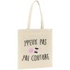 Tote bag J’peux pas j’ai couture