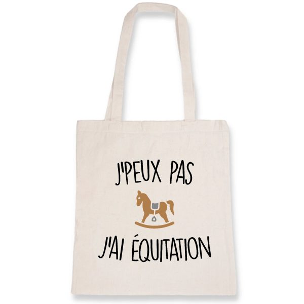 Tote bag J’peux pas j’ai equitation