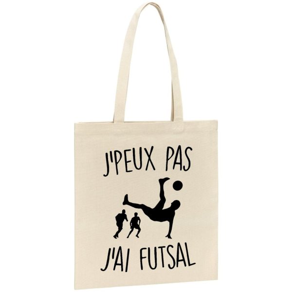 Tote bag J’peux pas j’ai futsal