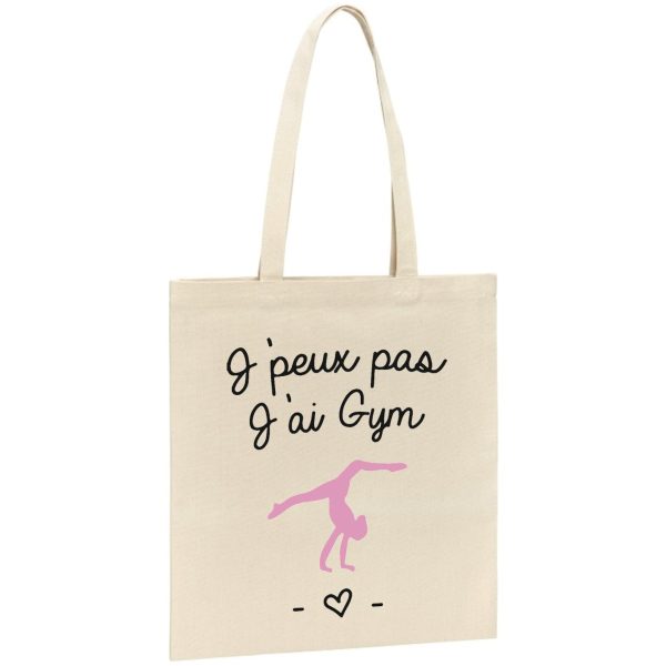 Tote bag J’peux pas j’ai gym