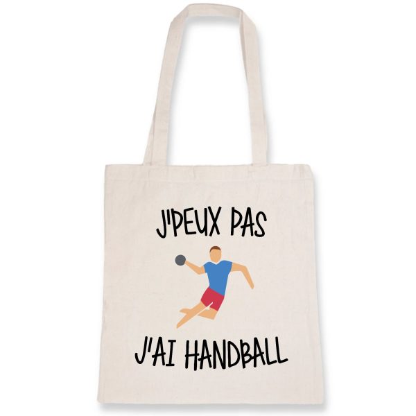 Tote bag J’peux pas j’ai handball