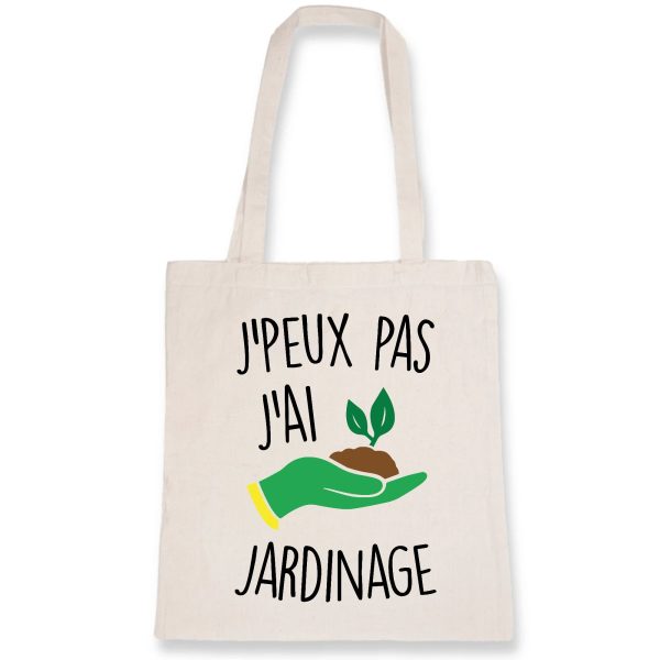 Tote bag J’peux pas j’ai jardinage