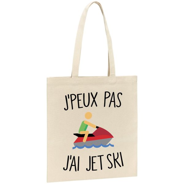 Tote bag J’peux pas j’ai jet ski