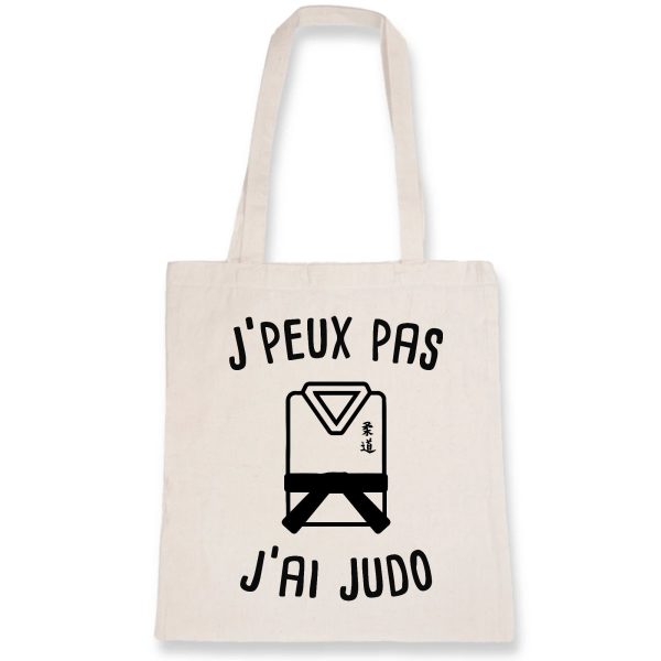 Tote bag J’peux pas j’ai judo