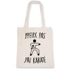 Tote bag J’peux pas j’ai karate