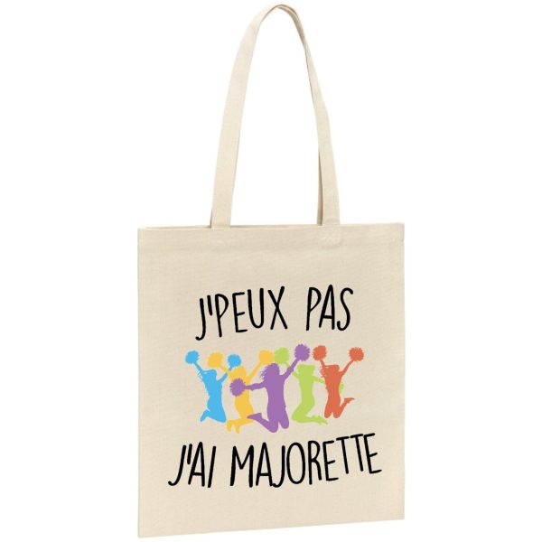 Tote bag J’peux pas j’ai majorette