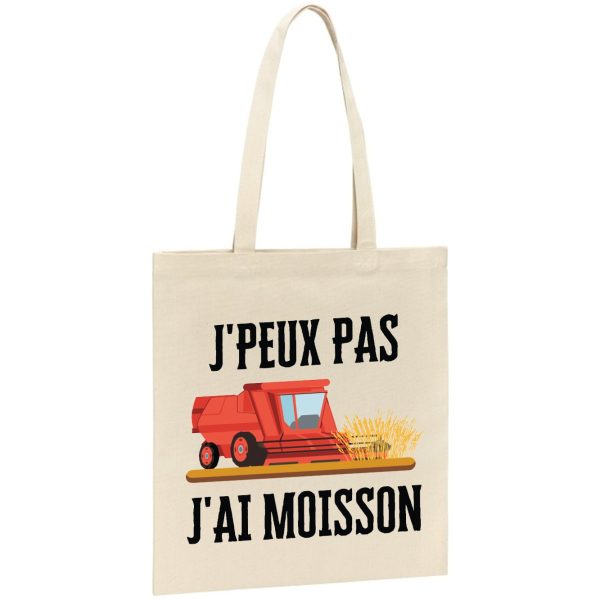 Tote bag J’peux pas j’ai moisson