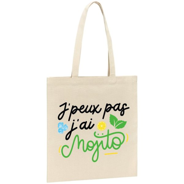 Tote bag J’peux pas j’ai mojito