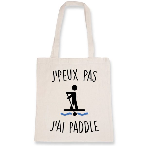 Tote bag J’peux pas j’ai paddle