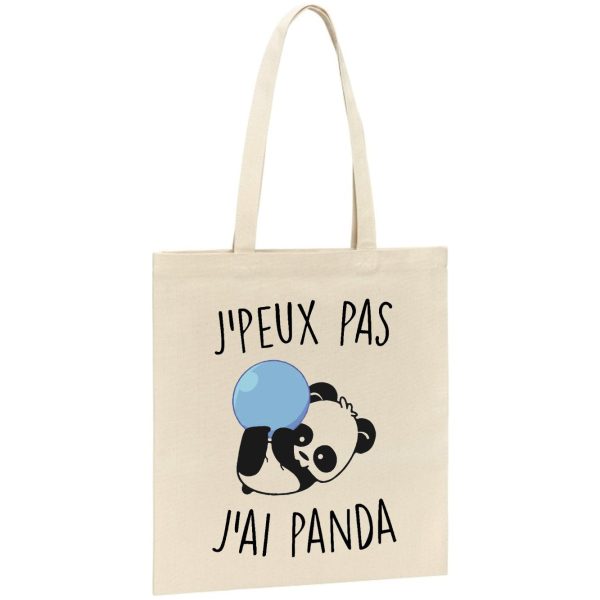 Tote bag J’peux pas j’ai panda