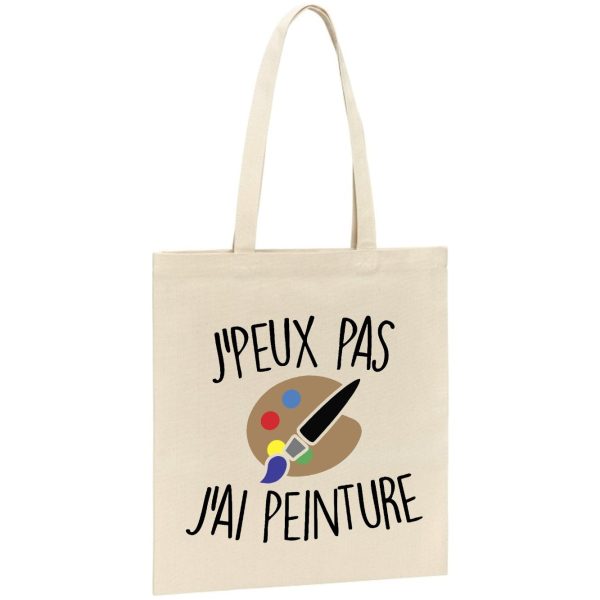 Tote bag J’peux pas j’ai peinture