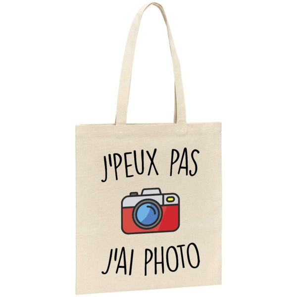 Tote bag J’peux pas j’ai photo