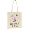 Tote bag J’peux pas j’ai planche a voile