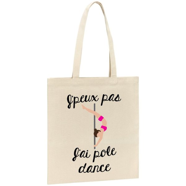 Tote bag J’peux pas j’ai pole dance