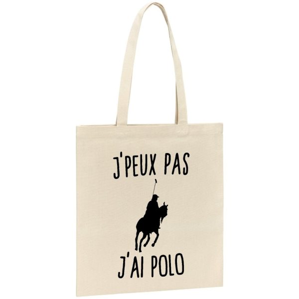 Tote bag J’peux pas j’ai polo