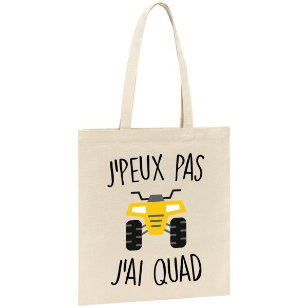 Tote bag J’peux pas j’ai quad