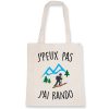 Tote bag J’peux pas j’ai rando