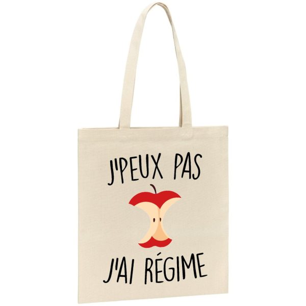 Tote bag J’peux pas j’ai regime