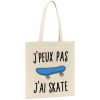 Tote bag J’peux pas j’ai skate
