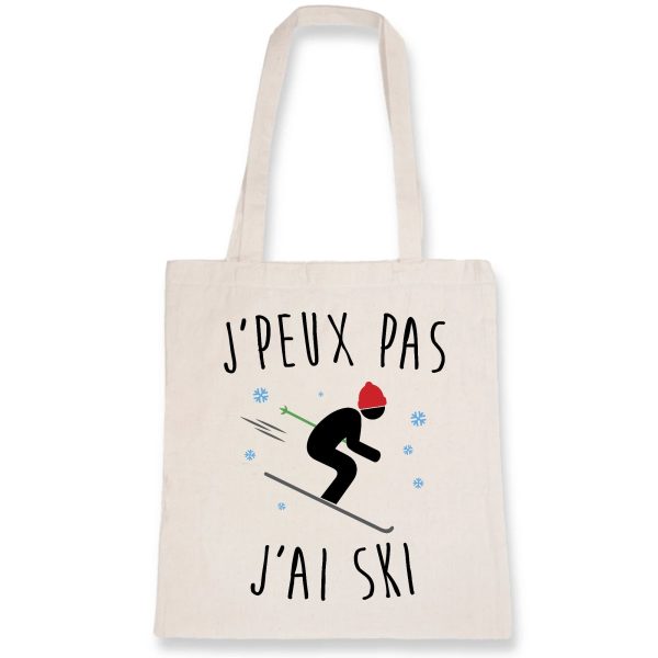 Tote bag J’peux pas j’ai ski