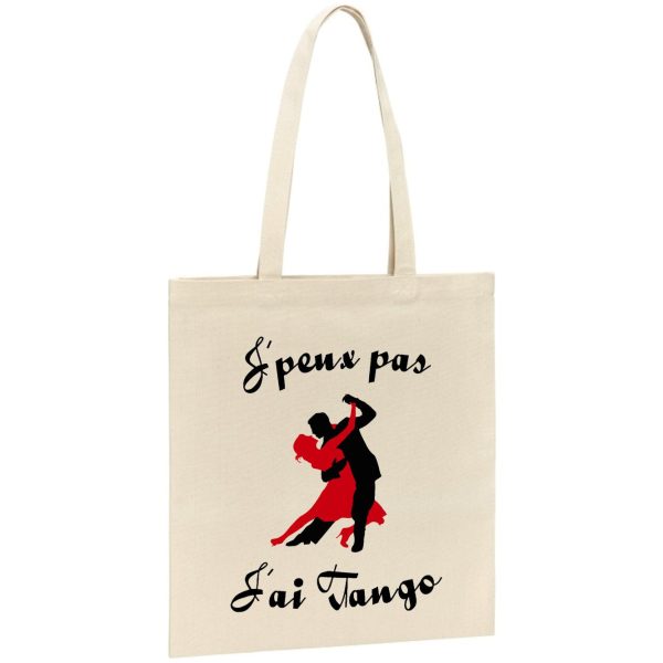 Tote bag J’peux pas j’ai tango